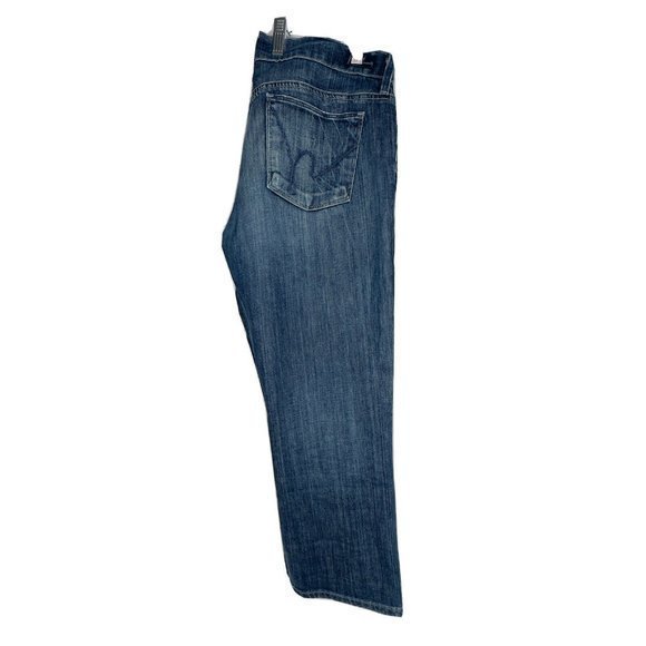 Citizens of Humanity Jeans 29 Blue Denim Whiskey‎ Low Waist Cropped USA Womens - Picture 3 of 12